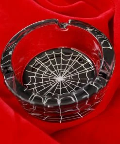 SOURPUSS SPIDERWEB ASHTRAY