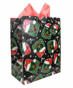 SOURPUSS SANTA CREATURE GIFT BAG
