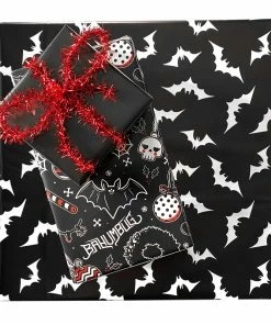 SOURPUSS BATTY HUMBUG GIFT WRAP SET