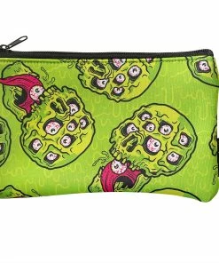 SOURPUSS GNARLY SKULL ZIP POUCH