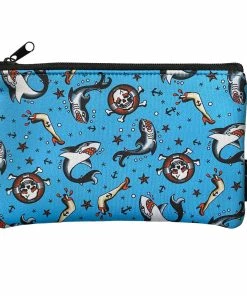 SOURPUSS SHARK BITE ZIP POUCH