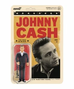 REACTION: JOHNNY CASH MAN IN BLACK FIGURE