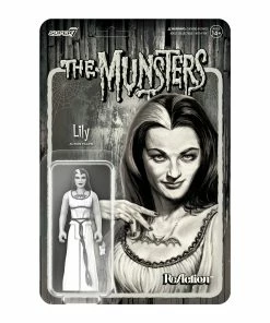REACTION: THE MUNSTERS LILY GRAYSCALE FIGURE