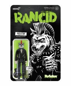 REACTION: RANCID SKELETIM WOLF HEAD FIGURE