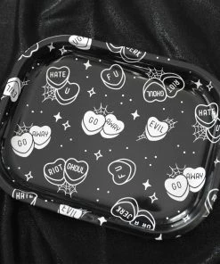 SOURPUSS ROTTEN HEARTS ROLLING TRAY