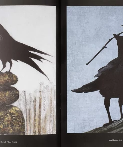 THE BOOK OF RAVEN: CORVIDS IN ART AND LEGEND -BEETLEJUICE Shop book of raven 4