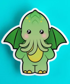LUXCUPS CREATIVE CUTE-THULHU STICKER