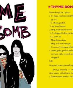 HEY HO LET'S DOUGH!: 1! 2! 3! 40 VEGAN PIZZA RECIPES UNRELATED TO THE RAMONES BOOK -BEETLEJUICE Shop heyholetsdough 3