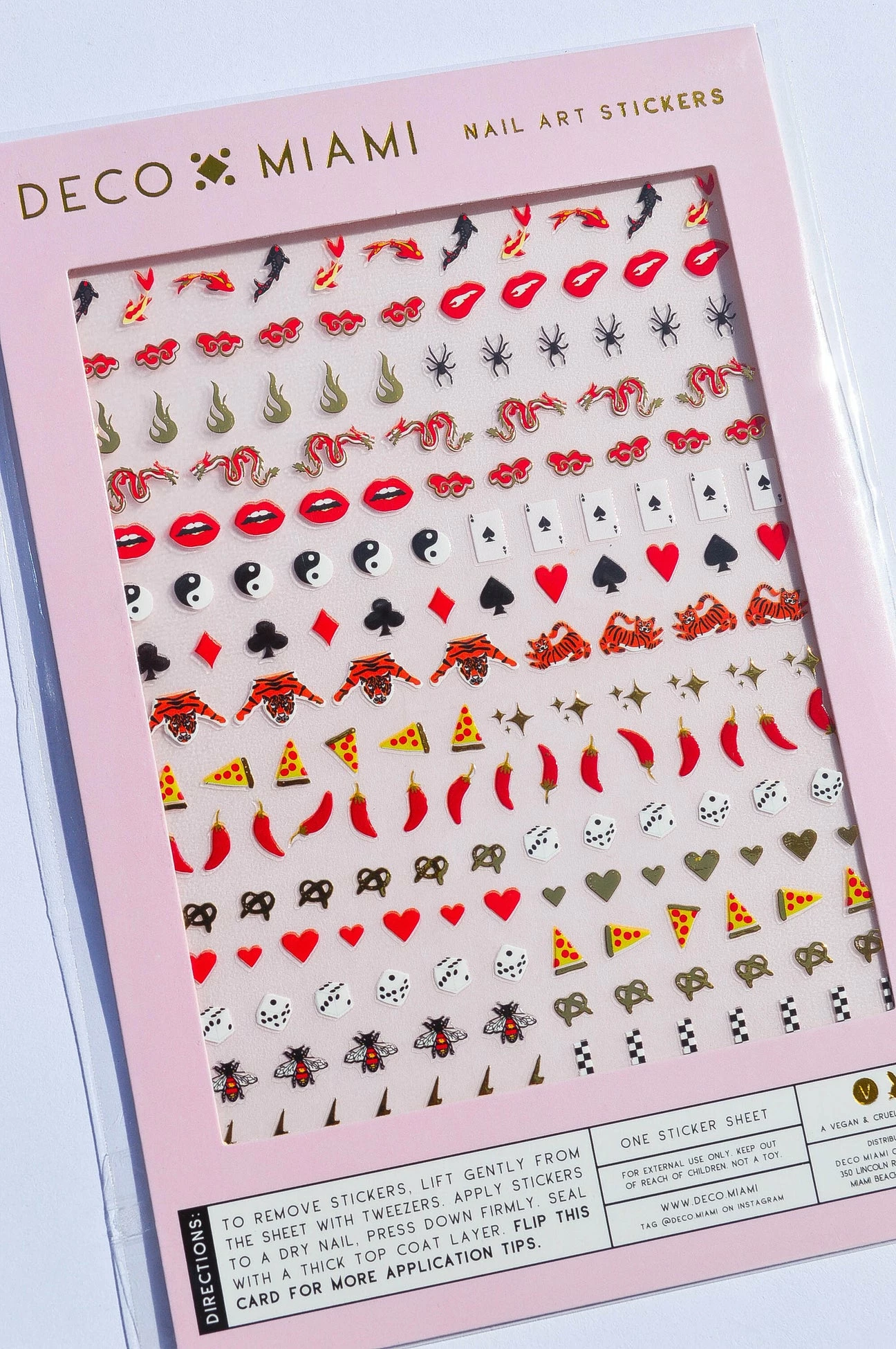 JACKPOT NAIL ART STICKERS 4 JACKPOT NAIL ART STICKERS - Image 2