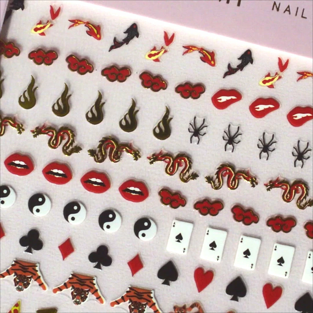 JACKPOT NAIL ART STICKERS 5 JACKPOT NAIL ART STICKERS - Image 3