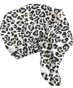 LEOPARD PRINT HAIR TURBAN