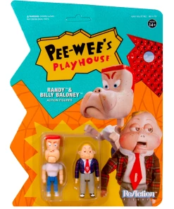 REACTION: PEE-WEE'S PLAYHOUSE RANDY & BILLY BALONEY FIGURES