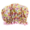RETRO FLORAL SHOWER CAP