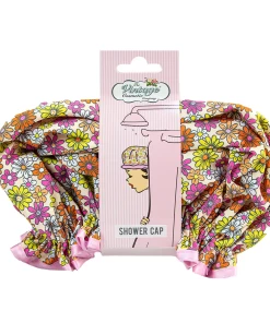 RETRO FLORAL SHOWER CAP -BEETLEJUICE Shop retro floral shower cap 3