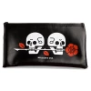 HELLCATS USA SKULL & ROSE POUCH