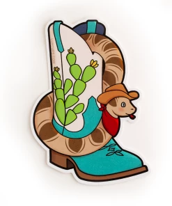 LUXCUPS CREATIVE SNAKE IN MY BOOT STICKER -BEETLEJUICE Shop snake in my boot sticker 3