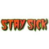 ROCK ROLL REPEAT STAY SICK METALLIC STICKER -BEETLEJUICE Shop stay sick sticker 1