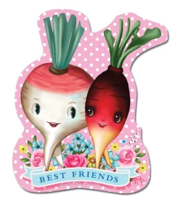 RETRO A GO GO SUGARLAND BEST FRIENDS VINYL STICKER