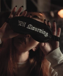 LIVELY GHOSTS 'TIL MOURNING SILK SLEEP MASK