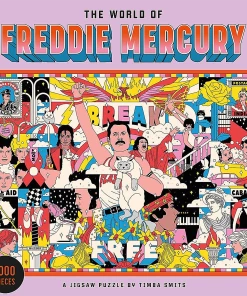 THE WORLD OF FREDDIE MERCURY PUZZLE